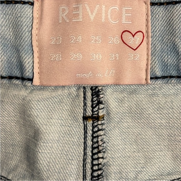 Revice Gemini Crossroads Two-Tone Cropped Jeans Size 27 - Picture 14 of 16